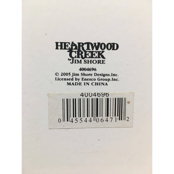 Heartwood Creek Enesco Jim Shore Main Street Cabin Framed - Picture 5 of 5